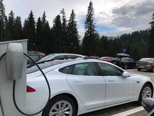 Die Ladestation für Elektroautos, 2018
