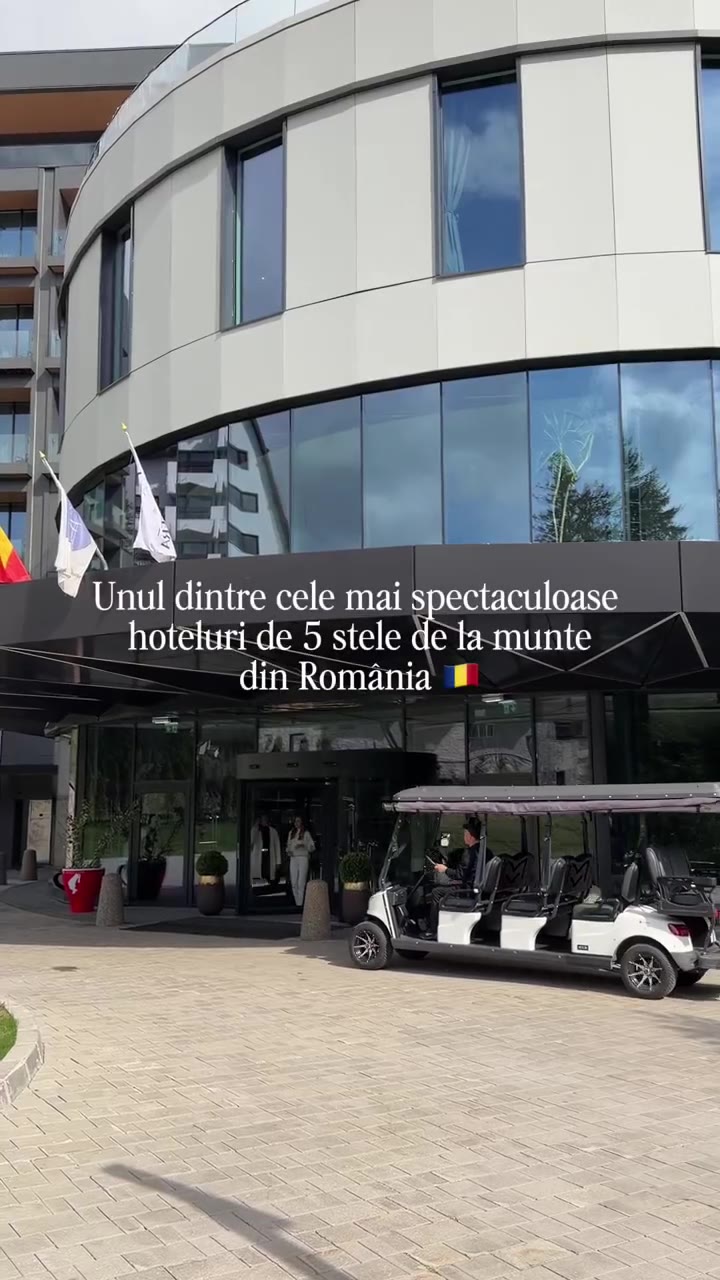 Unul dintre cele mai spectaculoase hoteluri de 5⭐️ de la munte din România